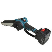 Motosierra eléctrica sin escobillas para carpintería, herramientas de corte de jardín para batería Makita de 18V, 8 pulgadas Motosierra eléctrica, Con 1 batería enchufe de la UE - details 8
