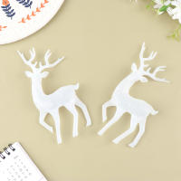 Estatua De Ciervo De Navidad Sika Elk Reindeer Fae Animal Decoración De Simulación Para Hogar Tienda Expositor De Jardín Propiedades - details 1