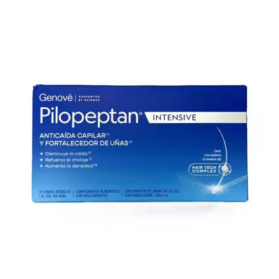 Genove Pilopeptan Intensive Fortalece Cabello y Uñas 30uds - 1