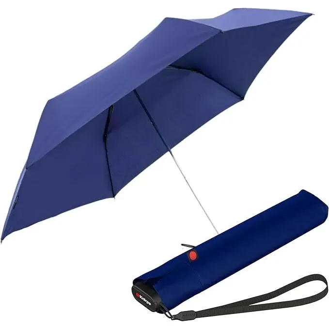 Paraguas Knirps US.050 Manual ultradelgado y ligero Azul marino - 1