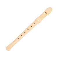 Flauta Soprano De Alta Tono Con Clavija C 8 Agujeros Para Principiantes Instrumento Musical Con Palillo De Madera G Fingering Clarinete - details 0