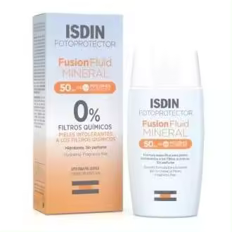 Fotoprotector Fusion Fluid Mineral 0% Filtros Químicos Spf50+ 50 Ml - 1