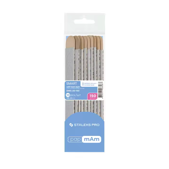 Lima Soft desechable grano 150+palo (10uds) - 1