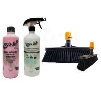 Ecojin a Elegir + Difusor + Nueva Escoba de Laboncler para Interior – Escoba con Efecto Electrostático que Atrapa Pelos, Polvo y Pelusas con Eficiencia. Diseño con Base Ultrarresistente a Golpes, Rosca de Sujeción Fija - details 1