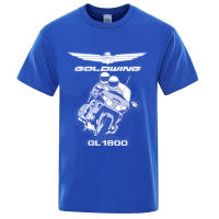 Camiseta De Algodón Streetwear Goldwing GL1800 Para Hombres Y Mujeres Camiseta De Manga Corta Oversized Para El Verano Alta Calidad Top Casual - details 8