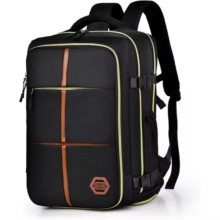 Outdoor Laptop Backpack for Men Great Capacity Travel Case for Women (black) - 1