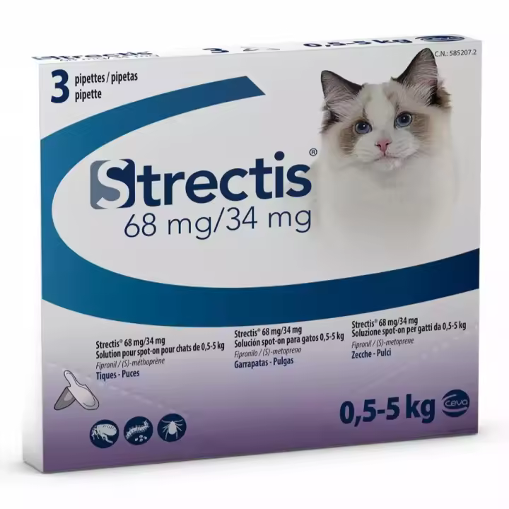 STRECTIS Gato 0,5 - 5 kg (3 pipetas) - 1