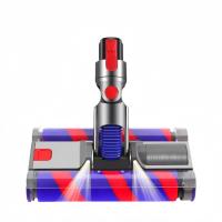 Cabeza De Limpieza Doble Para Aspiradora Dyson V7 V8 V10 V11 V15 Motor De Aspiradora Rodillo Suave Accesorio De Limpieza - details 0
