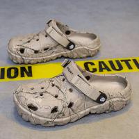 Nuevos Sandalias De Hombre Para Verano 2024 Mocasines De Jardín Al Aire Libre Moda Lujo Casual Comodidad Hogar Suaves Tallas 40-45 - details 10