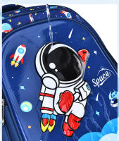 Mochila Infantil Astronauta 3D Cartoon Hombro Niño Escuela Impermeable Bolsa Escolar Estilo Moda Cinturón De Alivio De Presión - details 4