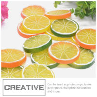 13 Pcs Tiras De Limón Simulación Para Fotografía De Cocina Y Decoración De Mesa Artificiales Frutas COTON Tamaño 1 - details 5