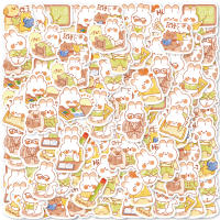 30pcs Pegatinas De Conejo Lindo Graffiti De Dibujos Animados Para Decorar Cuaderno Maleta Moto Scrapbook PVC Impermeable Tamaño 6.5x4.5cm - details 1