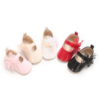 Zapatillas De Bebé Para Niñas Nuevas 0-18M Primera Marcha Casual Clásica Con Suela Suave Antideslizante Para Recién Nacidos - details 2