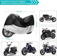 Cubierta Para Motocicleta Impermeable Y Antipolvo Protección UV Y Resistente Al Desgaste Para Todas Las Estaciones Para Scooter Y Motocicleta De 190T Tela De Poliéster PU - details 2