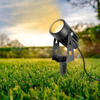 Luces De Paisaje LED 12W Bajo Voltaje Impermeables Para Jardín Camino Luz De Pared Árbol Bandera Spotlampara De Césped Con Transformador - details 6