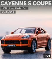 Modelo De Coche De Aleación Porsche Cayenne S Turbo SUV 1:24 Con Sonido Y Luz Regalo Para Niños Juguete De Metal Maisto F384 - details 0