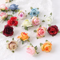 10/20PCS Rosas Artificiales Para Decoración De Casa Boda Fiesta Navidad Jardín Arco De Flores Silken Decoración De Pastel De Cumpleaños - details 10