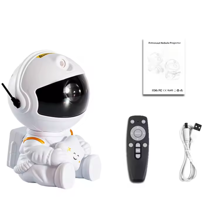 Proyector De Estrellas Galácticas LED Luz Nocturna Para Decoración De Habitación Y Hogar Regalo Para Niños Forma De Bola Incluye Bombilla - 1