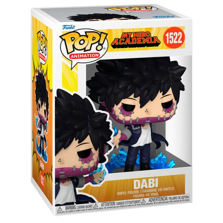 Figura Pop My Hero Academia Dabi-Figura de Vinilo Coleccionable - Idea de Regalo- Mercancia Oficial - Juguetes para Niños y Adultos - Movies Fans - Muñeco para Coleccionistas y Exposición - 1
