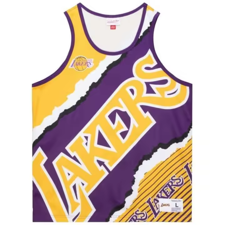 Camiseta de Baloncesto Mitchell & Ness Los Angeles Lakers para hombre en color multicolor - 1