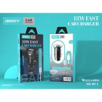 ANSTY Cargador De Coche Tipo-Micro USB 18W Con Cable De Carga Y Datos CAR-013 - details 2