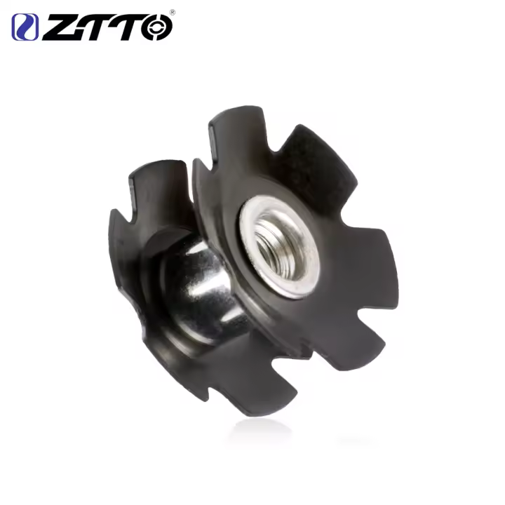 ZTTO Juego De Cabezal De Bicicleta MTB Y Carretera Aleación De Aluminio Tubería De Manillar Con Nutria Estrella Ajuste Para Horquilla De 1 1/8" 28.6mm - 1
