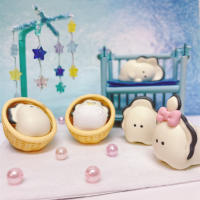 5pcs Oyster King Baby Trendy Play Ornament Authentic YELL Ojos Pequeños Bebé Modelos De Huevo Enrollado Para Juguete - details 5