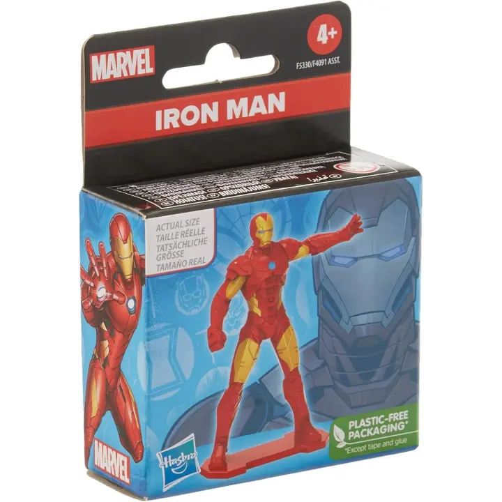 MARVEL - Minifigura de Iron Man - Coleccionable - Idea regalo - Recomendado para mayores de 3 años - 1