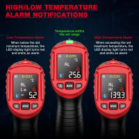 HABOTEST HT651D Termómetro Infrarrojo Con Láser Medidor De Temperatura No Contacto Industrial Rango -50-800℃ Digital Portátil - details 11