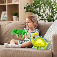 8 piezas de globos de aluminio de dinosaurio 3D, decoraciones para fiestas de cumpleaños de dinosaurios, decoraciones para fiestas en la jungla - details 0
