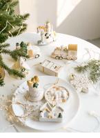 Colgante Creativo De Navidad Alienígena Plata Nordic Estilo Árbol De Navidad Decoración Colgante Regalos Para Fiesta - details 5