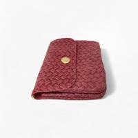 Cartera Elegante，étnico ,vintage de Cuero Granulado，monedero ,tarjetera, billetera de cuero,hecho en Italia,piel auténtico - Ultra Ligera, Suave y Práctica,regalo para mujer - details 8