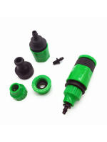 2Pcs Adaptador De Conexión Rápida Con Conector Barbado De 1/4 (ID 4mm) O 3/8'' (8mm) Para Riego Del Jardín Herramientas De Jardinería - details 5