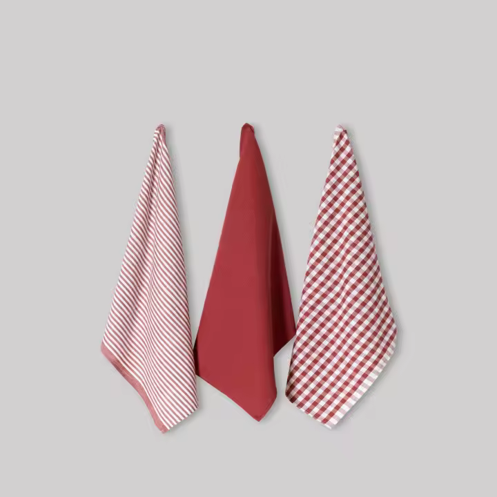 LlarTextil Pack 3 Paños de Algodón Deskarao - Lote paño de cocina - Trapos para cocina - 1