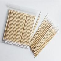 100/300/500Pcs Sticks De Limpieza Para Tatuaje Accesorios De Manicura Detalle Corrector De Tatuaje Material De Algodón Y Madera - details 0