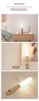 JUSTLANG Luz LED Magnética Con Sensor De Movimiento PIR Para Pasillos Y Porches Luz Automática USB Material ABS Y Vidrio Farolillo Moderno Para Cocina Dormitorio Estudio Baño - details 0