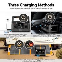 Flashfish P63 Estación de energía portátil, batería de litio de 520Wh/140400mAh Generador Solar Portatil para Camping, Viajes , salida de CA de 500W, 5 salidas DC, 4 salidas USB - details 7
