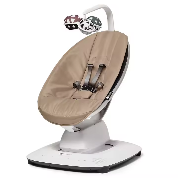 Bebé Descanso y sueño 4moms Hamaca Mamaroo 5.0 Beige Hamacas - 1