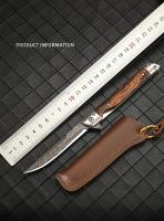 Cuchillo Plegable De Alta Dureza Para Exteriores EDC Cuchillo De Bolsillo Afilado Para Frutas Multiusos Para Camping Y BBQ - details 4