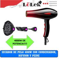 Secador de Pelo 4000W con Aire Frío y Caliente, Difusor y Flujo Estable, LoLek-Oryx - details 1