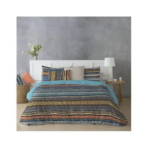 Funda Nórdica Étnica Terai Multicolor Sibiles 9 - 1