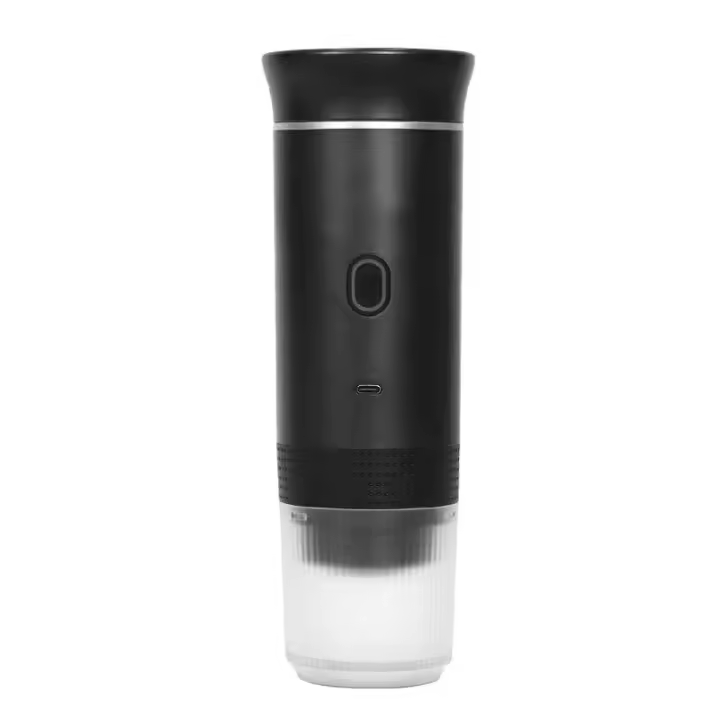 Cafetera Espresso,Cafetera Espresso con autocalentamiento rápido de 3-4 minutos,Cafetera de viaje para camping,con cápsula de café molido para autocaravana, senderismo, oficina - 1
