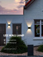 Lámpara De Pared LED Impermeable IP66 4W Iluminación Para Exterior Interior Jardín Dormitorio Sala De Estar Ascensor Moderno - details 0