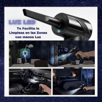 BIT Soplador de Polvo Eléctrico y Aspirador 2 en 1, Aire Comprimido Limpieza pc, 3 Velocidades, Mini Aspiradora de Mano, Luz Led,Bolsa y Accesorios.12000Pa Succión,Recargable y Portatil - details 4