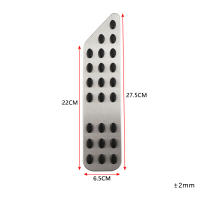 Cubierta De Pedal De Freno Y Gas Para Coche at MT Compatible Con Chevrolet Trax Equinox Cruze Malibu Opel Mokka Vauxhall Astra J H GTC Insignia - details 5