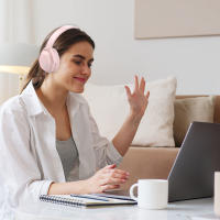 Auriculares Bluetooth HROEENOI JZ02 Con Cancelación De Ruido Activa Altavoz Inalámbricos Circulares Con Micrófono Y Bajo Profundo - details 8