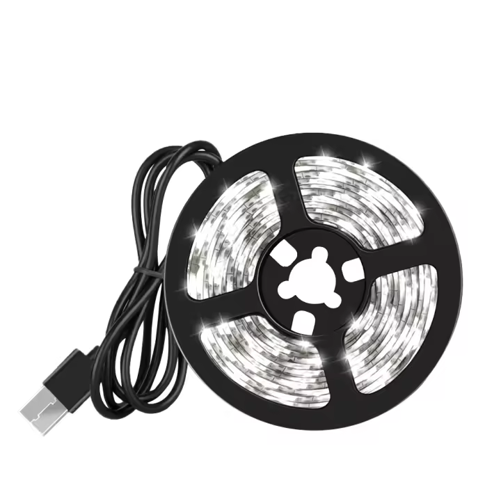 Luces LED De Tira USB 5M Para Decoración De Habitaciones Aesthetic Navidad Armarios Cocina TV Luz Ambiental Neón Lámparas De Pared - 1
