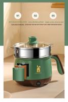 Mini Olla Multi Eléctrica De Capacidad 1.8L Capacidad Para 1-2 Personas Con Capas Doble Y Sola Antiadherente Para Cocina Doméstica - details 7