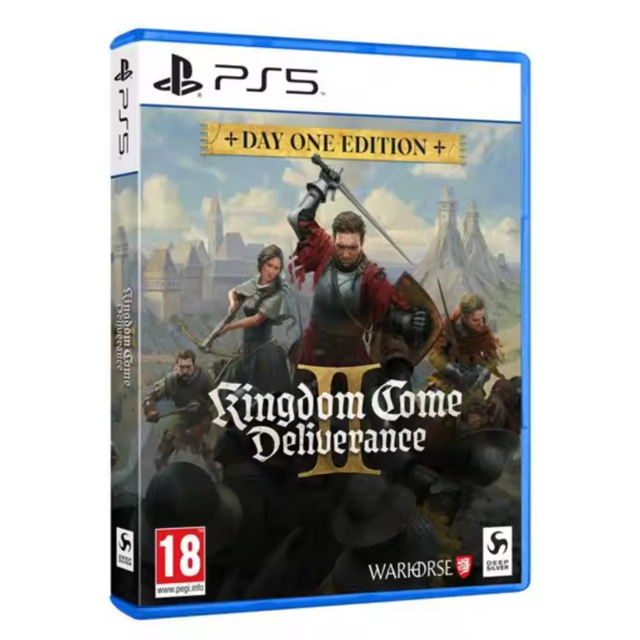 KINGDOM COME DELIVERANCE II DAY 1 PS5 PAL ESPAÑA NUEVO FISICO ESPAÑOL PRECINTADO - Videotec - 1