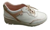 Laura Azaña 27000  zapato con  cordones de piel con cuña y plantilla extraible - details 3